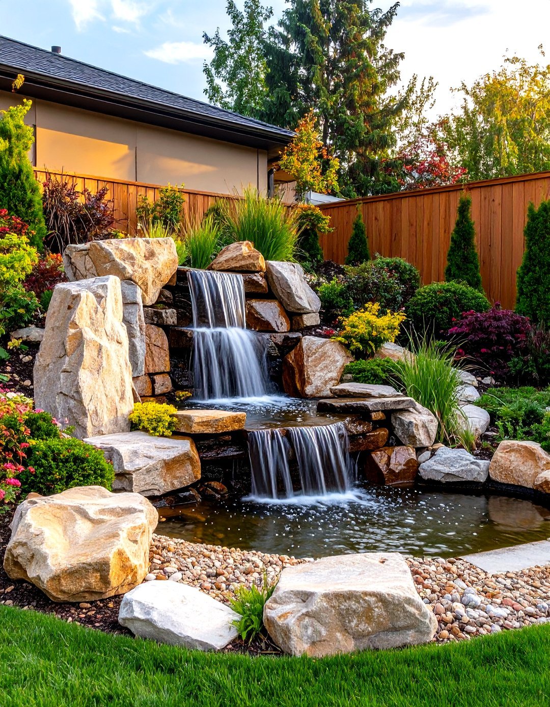 Artificial Rocks, Gardens & Waterfalls